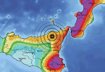 Rometta - Scossa di terremoto avvertita a Reggio e Messina: magnitudo 4.0, epicentro sui Nebrodi nel messinese