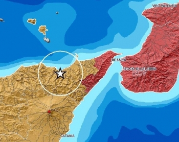 Rometta - Terremoto di oggi in provincia di Messina, scosse a ripetizione intorno Barcellona Pozzo di Gotto