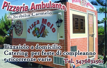Rometta - Pizzeria Ambulante PIZZA MELO ogni martedì a ROMETTA MAREA