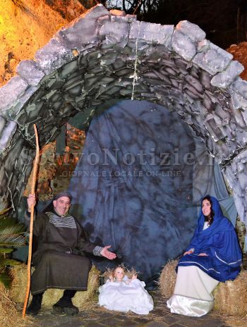 Rometta - Celebrato il presepe vivente a Sant’Andrea